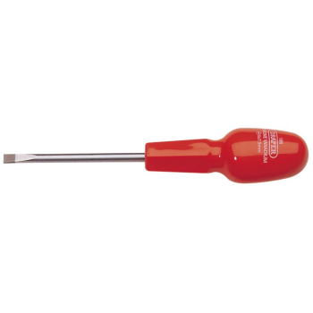 Draper 186B Plain Slot Flared Tip Cabinet Pattern Screwdriver, 5 x 75mm (Sold Loose) - Code: 19830 - Pack Qty 1