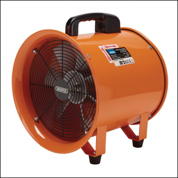 Draper AMV12 230V Air Mover Ventilator, 12 inch /300mm, 350W - Code: 20046 - Pack Qty 1