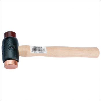 Draper 210D Copper/Rawhide Faced Hammer, 1100g/38oz - Code: 20088 - Pack Qty 1