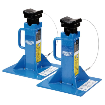 Draper ASHD20 Draper Expert Heavy Vehicle Axle Stands, 20 Tonne (Pair) - Code: 20116 - Pack Qty 1