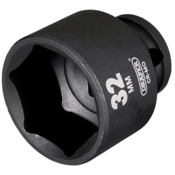 Draper 410MM Draper Hi-TORQ® Impact Socket, 1/2 inch  Sq. Dr., 32mm - Code: 20189 - Pack Qty 1