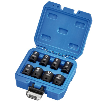Draper 409/8/MM Draper HI-TORQ® Metric Impact Socket Set, 3/8 inch  Sq. Dr. (8 Piece) - Code: 20203 - Pack Qty 1