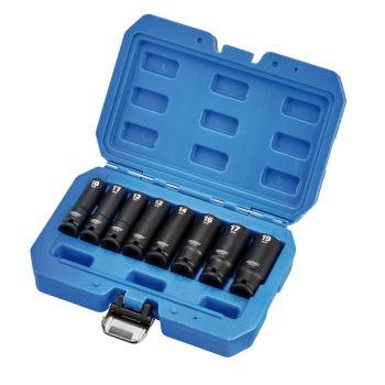 Draper 409D/8/MM Draper HI-TORQ® Metric Deep Impact Socket Set, 3/8 inch  Sq. Dr. (8 Piece) - Code: 20205 - Pack Qty 1