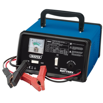 Draper BCD5 6/12V Battery Charger, 4.2A - Discontinued - Code: 20486 - Pack Qty 1
