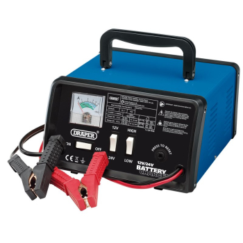 Draper BCD11 12/24V Battery Charger, 10.3A - Discontinued - Code: 20493 - Pack Qty 1