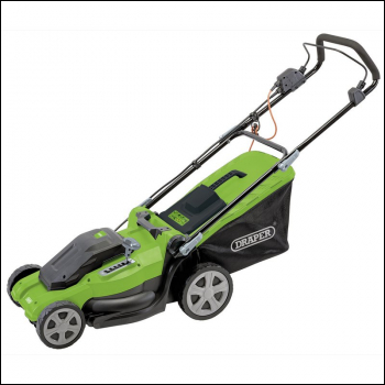 Draper GLM1600/400 230V Lawn Mower, 400mm, 1600W - Code: 20535 - Pack Qty 1