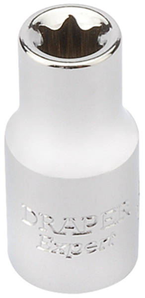Draper TS14 E7 1/4 inch  Sq. Dr. Draper TX-STAR® Socket - Code: 20544 - Pack Qty 1