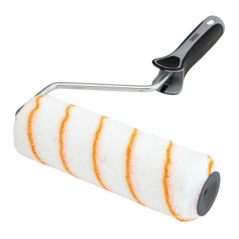 Draper ROLL-9PM Medium Pile Polyester Paint Roller with Soft Grip Handle, 9 inch /230mm - Code: 20884 - Pack Qty 1