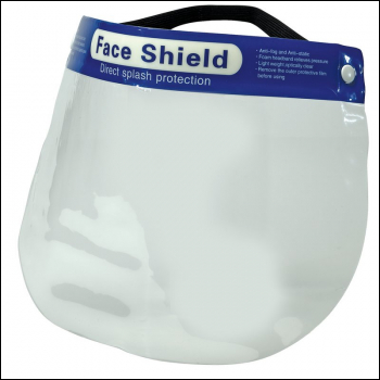 Draper DFS Disposable Face Shield - Code: 20984 - Pack Qty 4