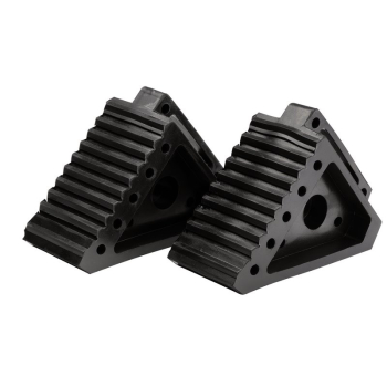 Draper RWC1 Rubber Wheel Chocks, 3 Tonne (Pair) - Code: 21131 - Pack Qty 1