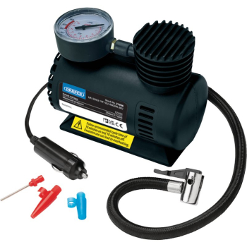 Draper AC12VA 12V Mini Air Compressor - Code: 21256 - Pack Qty 1