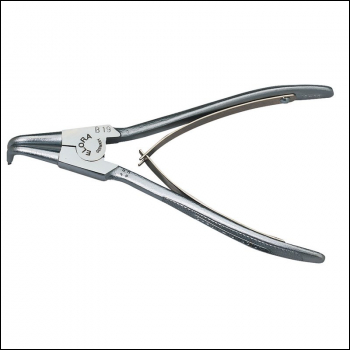 DRAPER Elora A01 Circlip Pliers for External Retaining Ring, 3 - 10mm - Pack Qty 1 - Code: 21297