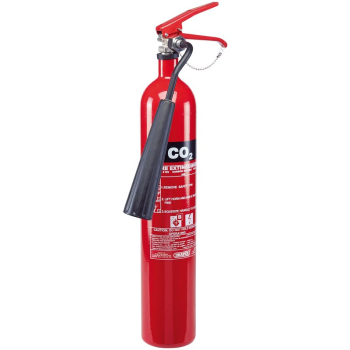 Draper FIRE3B Carbon DiOxide Fire Extinguisher, 2kg - Code: 21667 - Pack Qty 1