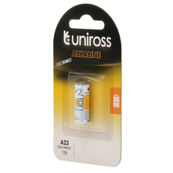 Draper U1A23 Uniross Micro-Alkaline Battery U1A23 - Code: 21699 - Pack Qty 20
