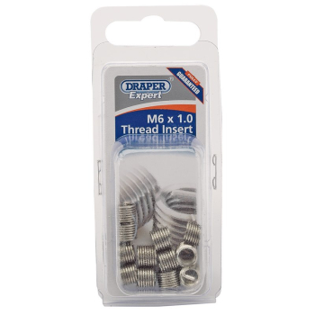 Draper ADHCK-A Metric Thread Insert Refill, M6 x 1.0 (Pack of 12) - Code: 21708 - Pack Qty 1
