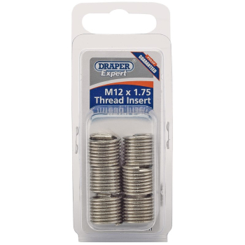 Draper ADHCK-A Metric Thread Insert Refill, M12 x 1.75 (Pack of 6) - Code: 21711 - Pack Qty 1