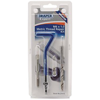 Draper DHCK-A Draper Expert Metric Thread Repair Kit, M6 x 1.0 - Code: 21715 - Pack Qty 1