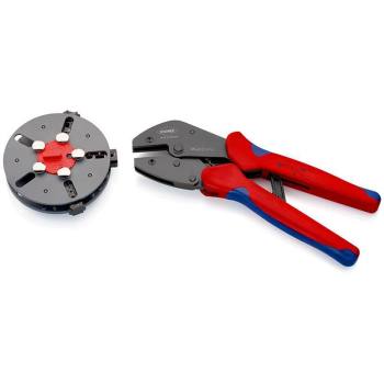 Draper 97 33 01 KNIPEX 97 33 01 MultiCrimp® Lever  Action Crimping Pliers, 0.25  6.0 mm² Capacity, 250mm - Code: 22246 - Pack Qty 1