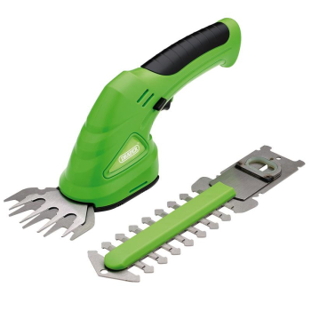 Draper CGS7.2-V2 7.2V Cordless Grass and Hedge Shear Kit (4 Piece) - Code: 22403 - Pack Qty 1
