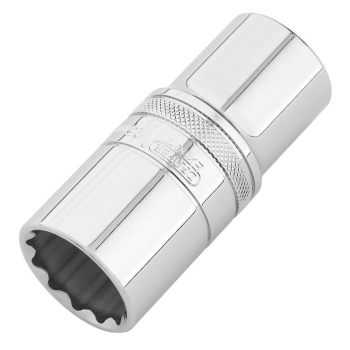 Draper HT-MM/B Draper Expert HI-TORQ® 12-Point Metric Deep Socket, 1/2 inch  Sq. Dr., 25mm - Code: 22424 - Pack Qty 1