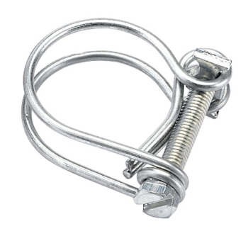 Draper ASHC1 Suction Hose Clamp, 25mm/1 inch  (Pack of 2) - Code: 22598 - Pack Qty 1