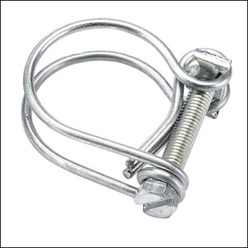 Draper ASHC1 Suction Hose Clamp, 25mm/1 inch  (Pack of 2) - Code: 22598 - Pack Qty 1