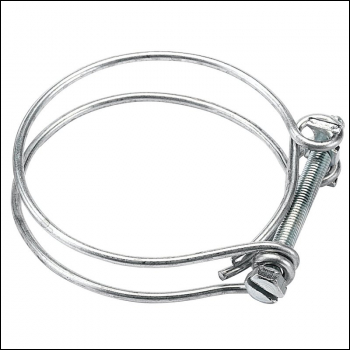 Draper ASHC2 Suction Hose Clamp, 50mm/2 inch  (Pack of 2) - Code: 22599 - Pack Qty 1