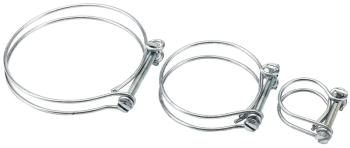 Draper ASHC3 Suction Hose Clamp, 75mm/3 inch  (Pack of 2) - Code: 22601 - Pack Qty 1