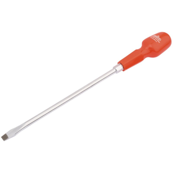 Draper 186 Plain Slot Long Pattern Cabinet Pattern Screwdriver, 9.5 x 250mm - Discontinued - Code: 22631 - Pack Qty 1