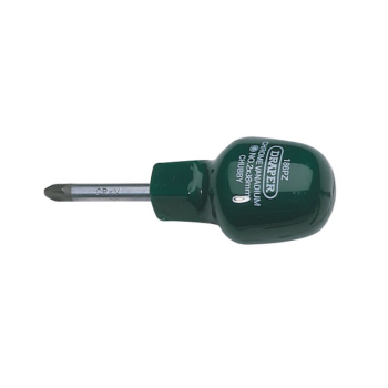Draper 186PZ PZ Type Cabinet Pattern Chubby Screwdriver, No.2 x 38mm - Discontinued - Code: 22634 - Pack Qty 1