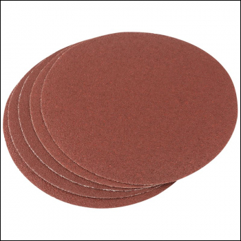 Draper SD8VB Hook and Eye Backed Aluminium Oxide, 200mm, 60 Grit (Pack of 5) - Code: 23354 - Pack Qty 1