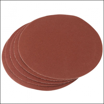 Draper SD8VB Hook and Eye Backed Aluminium Oxide, 200mm, 100 Grit (Pack of 5) - Code: 23358 - Pack Qty 1