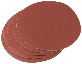Draper SD8VB Hook and Eye Backed Aluminium Oxide, 200mm, 120 Grit (Pack of 5) - Code: 23359 - Pack Qty 1