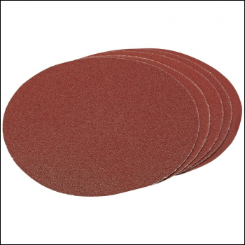 Draper SD8VB Assorted Hook and Eye Backed Aluminium Oxide, 200mm (Pack of 5) - Code: 23360 - Pack Qty 1