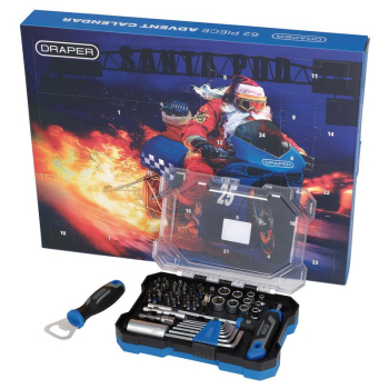 Draper ADC/62 Advent Calendar (62 Piece) - Code: 23453 - Pack Qty 1