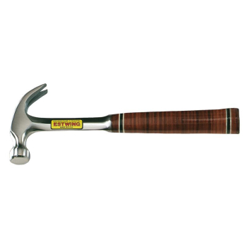 Estwing E12C Curved Claw Hammer with Leather Grip, 12oz/336g - E12C - Code: 23499 - Pack Qty 1