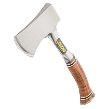Estwing E14A Sportsman's Axe with Leather Grip, 3-1/4 inch /83mm - E14A - Code: 23501 - Pack Qty 1