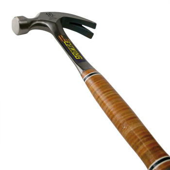 Estwing E16C Curved Claw Hammer with Leather Grip, 16oz/448g - E16C - Code: 23506 - Pack Qty 1