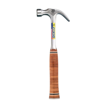 Estwing E20C Curved Claw Hammer with Leather Grip, 20oz/560g - E20C - Code: 23513 - Pack Qty 1