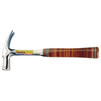 Estwing E24S Straight Claw English Pattern Hammer with Leather Grip, 24oz/672g - E24S - Code: 23524 - Pack Qty 1