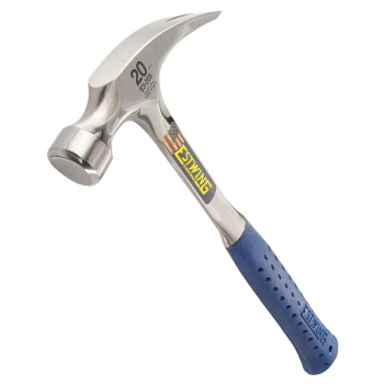 Estwing E3-20S Straight Claw Hammer, 20oz/560g - E3/20S - Code: 23539 - Pack Qty 1
