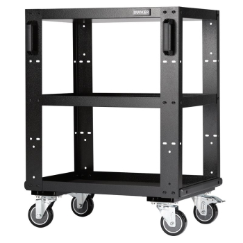 Draper MS400-3TCR BUNKER® Modular 3 Tier Tool Trolley, 646mm - Code: 23634 - Pack Qty 1