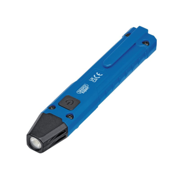 Draper WL/PL250 Draper Expert SMD LED Wireless/USB Rechargeable Pen Light, 5W, 250 Lumens, USB-C Cable Supplied - Code: 23845 - Pack Qty 1