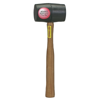 Estwing EDH-18 Black Deadhead Rubber Mallet, 18oz - EDH/18 - Code: 24062 - Pack Qty 1