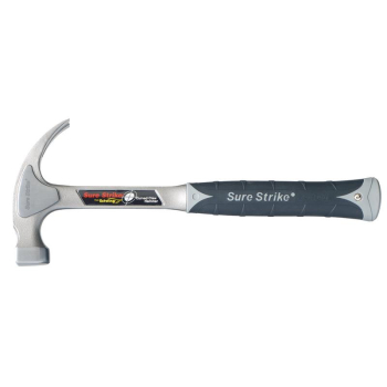 Estwing EMR16C Sure Strike Curved Claw Hammer, 16oz/453g - EMR16C - Code: 24078 - Pack Qty 1
