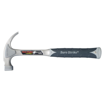 Estwing EMR20C Sure Strike Curved Claw Hammer, 20oz/567g - EMR20C - Code: 24079 - Pack Qty 1