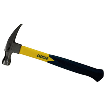 Estwing EMRF16S Sure Strike Straight Claw Hammer with Fibreglass Handle, 16oz/453g - EMRF16S - Code: 24081 - Pack Qty 1