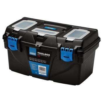 Draper PT19 Plastic Toolbox with Tote Tray, 19 inch  - Code: 24200 - Pack Qty 1