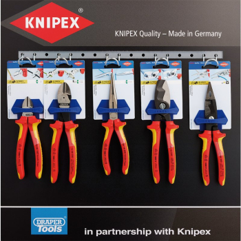 Draper KSLATWALL2 KNIPEX Profile for Slat Wall - Range Option 2 (10 Piece) - Code: 24206 - Pack Qty 1