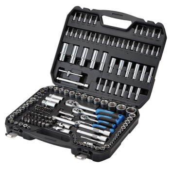 Draper MIXSS188 Draper HI-TORQ® Metric Socket and Bit Set, 1/4 inch , 3/8 inch  and 1/2 inch  Sq. Dr. (188 Piece) - Code: 24231 - Pack Qty 1